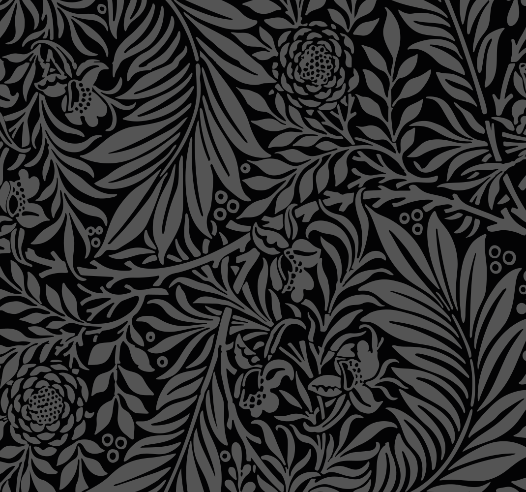 Covor vinil dormitor modele abstracte negre halloween - TenStickers