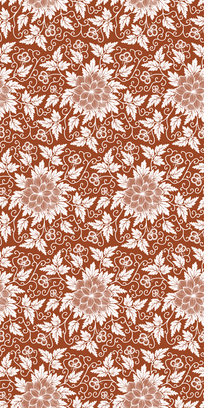 Covor vinil cu aspect de natura compoziție botanică - TenStickers