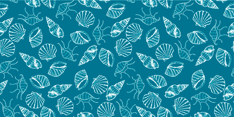 Covor vinil cu aspect de natura stil scoică - TenStickers