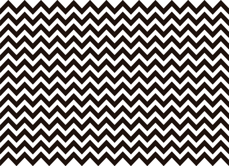Covor de vinil geometric cu model dungi zigzag - TenStickers