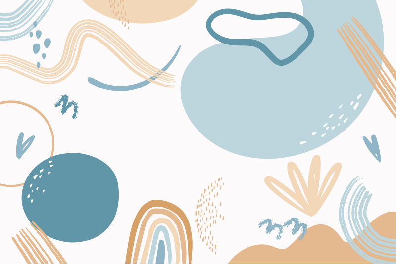 Covor de vinil geometric forme colorate - TenStickers