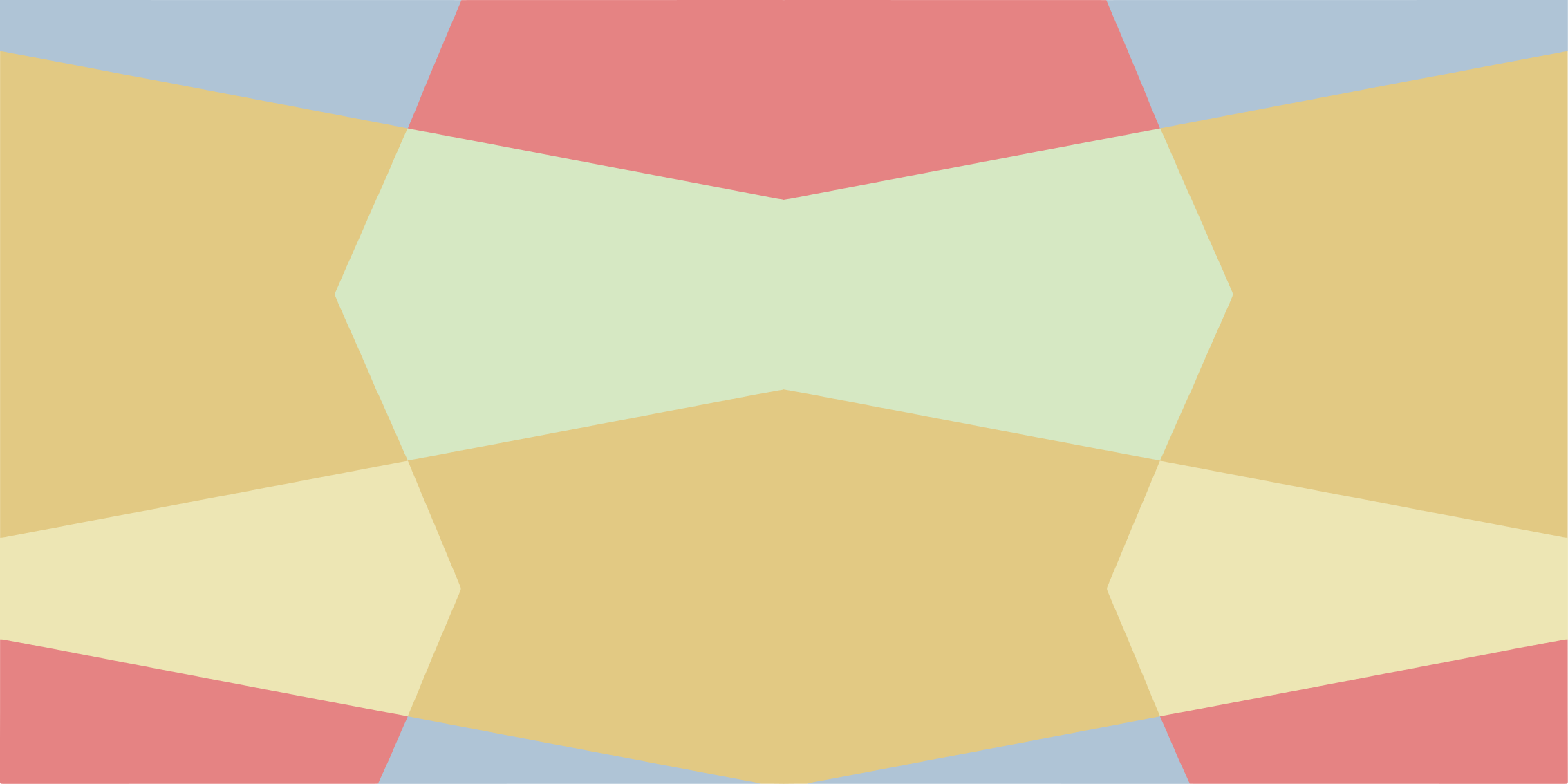 Covor de vinil geometric blocuri de culoare pastelate - TenStickers