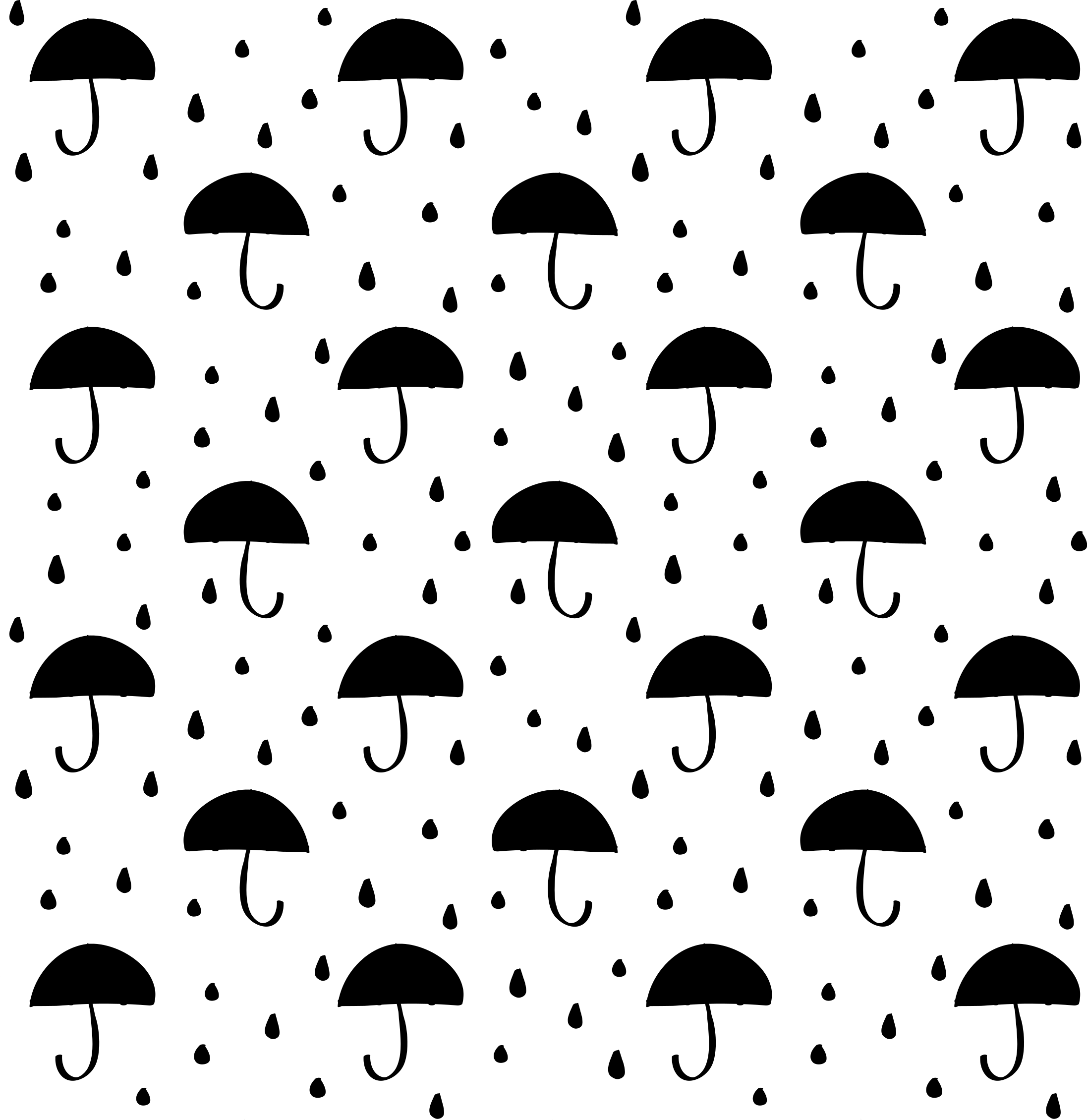 Covor de vinil geometric confetti picături de ploaie - TenStickers