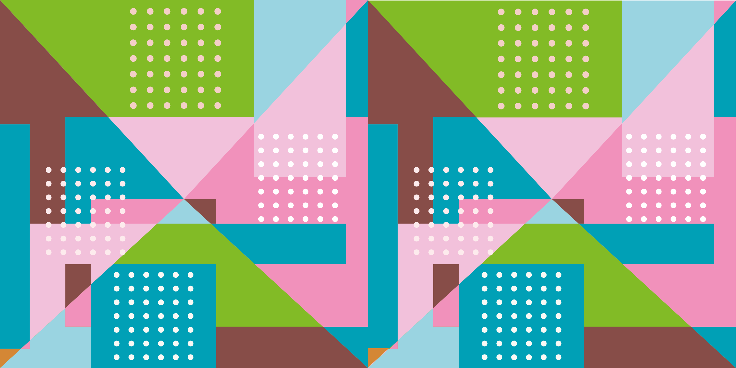Covor de vinil geometric model pastel geometric - TenStickers