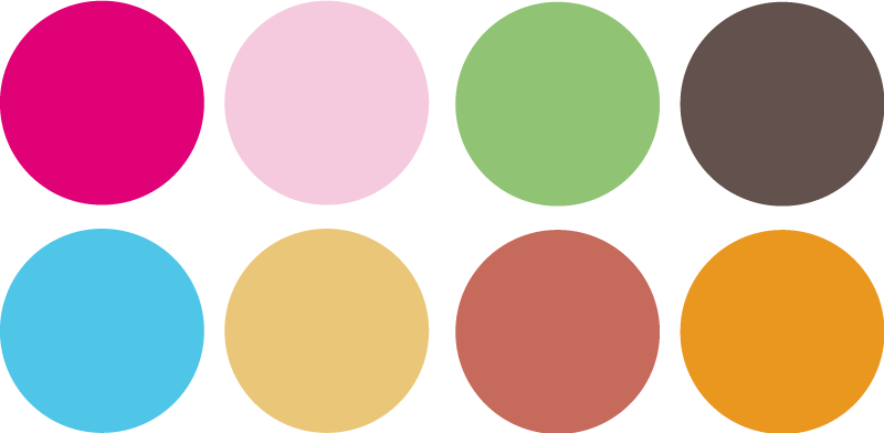 Covor de vinil pentru copii cu stickere colorate - TenStickers