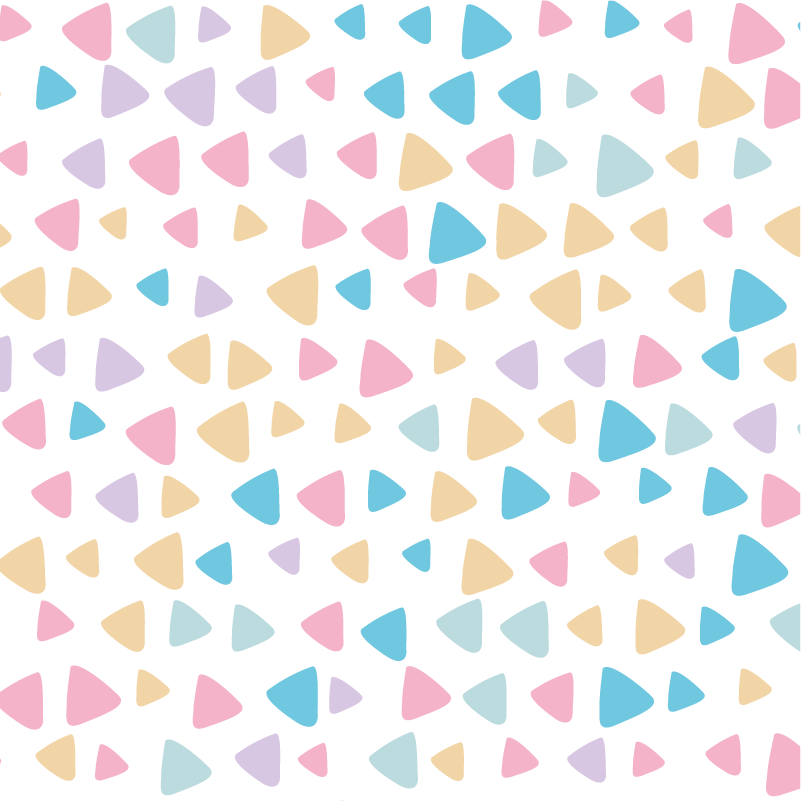 Covor de vinil pentru copii cu motive pastelate - TenStickers