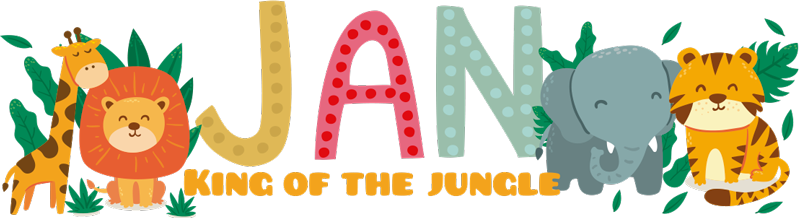 Covor de vinil pentru copii regele junglei - TenStickers
