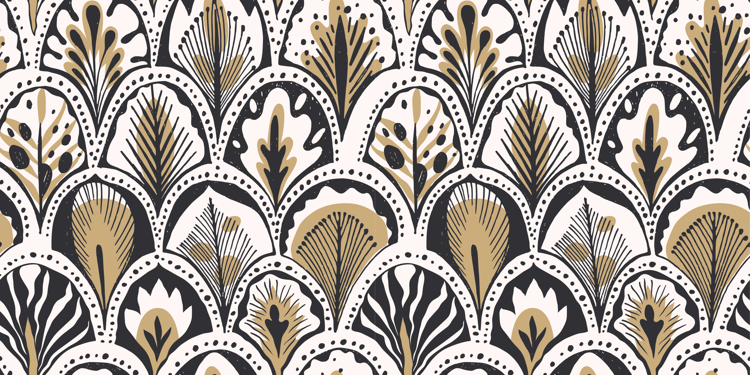 Covor vinil dormitor model fani art deco - TenStickers