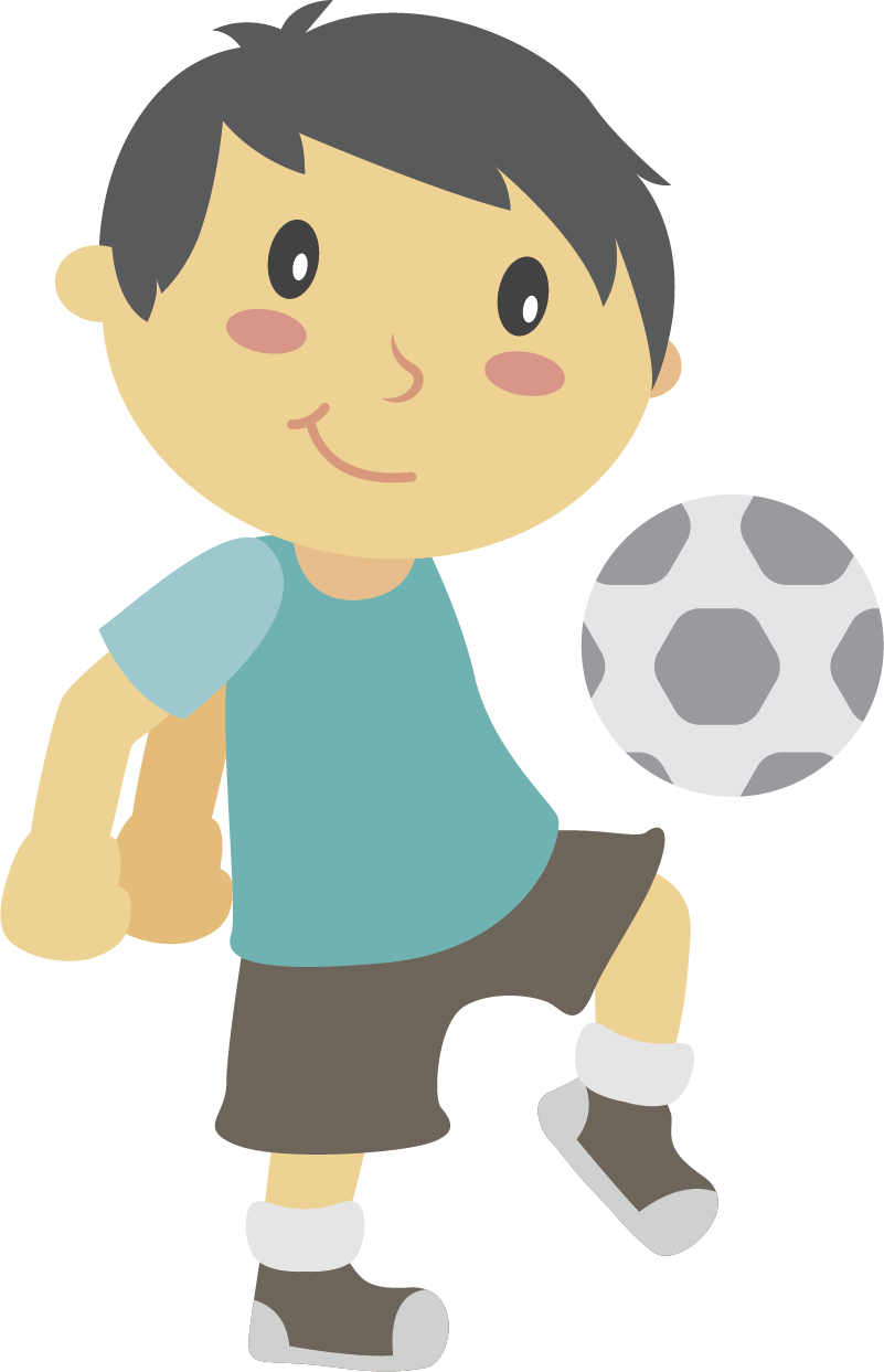 Covor de vinil pentru copii joacă fotbal - TenStickers