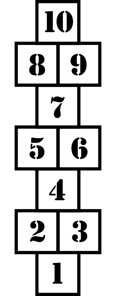 Covor de vinil jocuri pentru copii modern - TenStickers