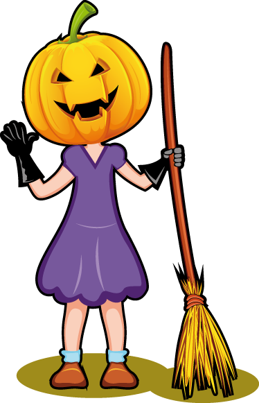 Covor de vinil pentru copii ilustrație halloween - TenStickers