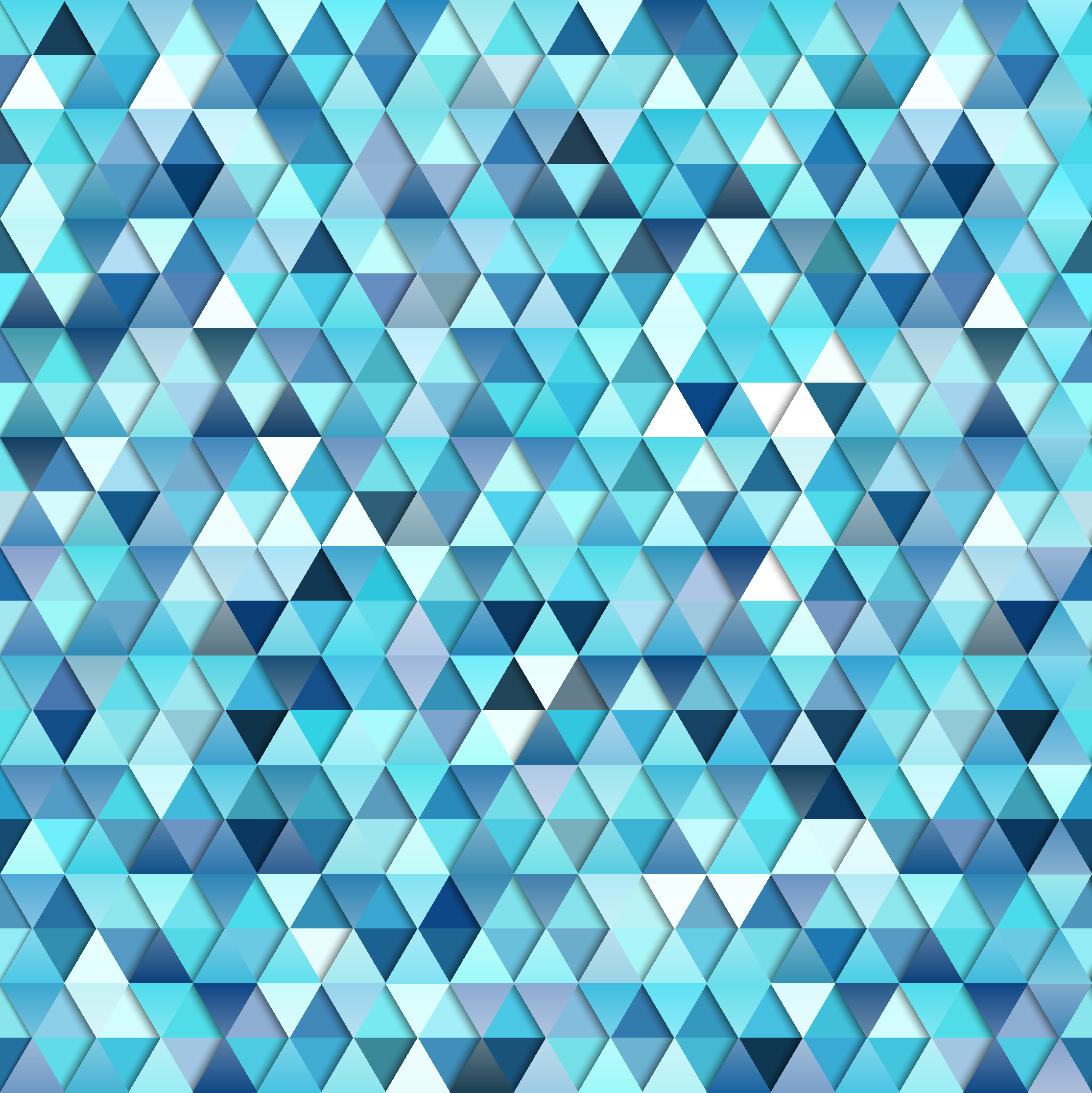 Covor de vinil pentru baie abstract geometric albastru - TenStickers