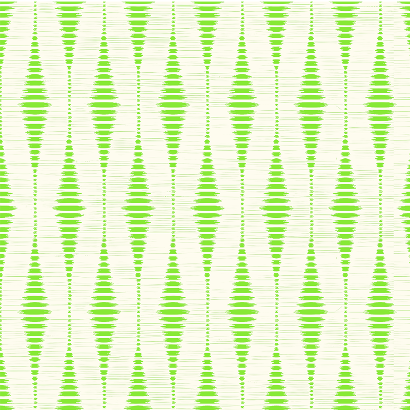 Covor de vinil geometric ikat verde rabaul - TenStickers