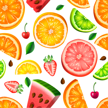 Covor de vinil pentru bucătărie cu motive de fructe - TenStickers