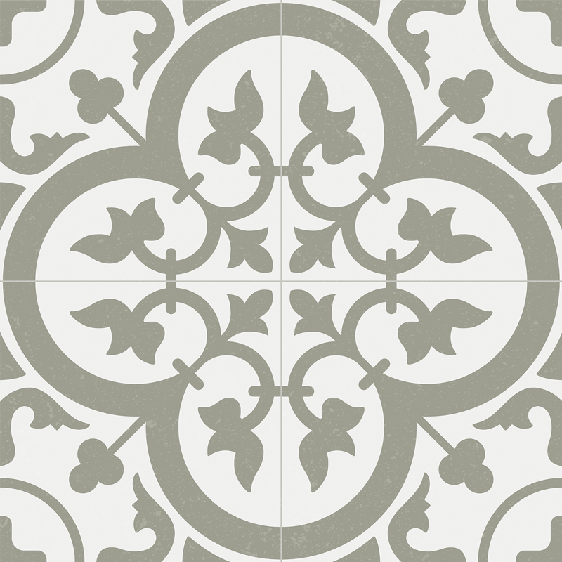 Covor de vinil pentru bucătărie azulejos maroc verde ceață - TenStickers