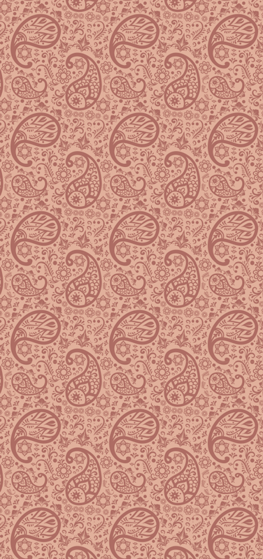Covor de vinil pentru bucătărie cu model paisley - TenStickers