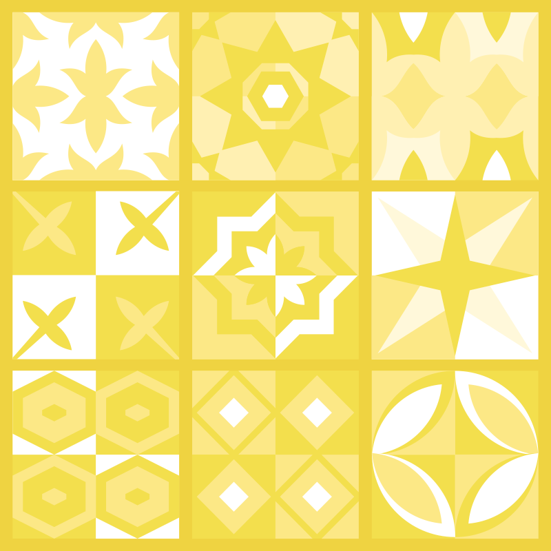 Covor de vinil pentru bucătărie nuanță iluminatoare - TenStickers