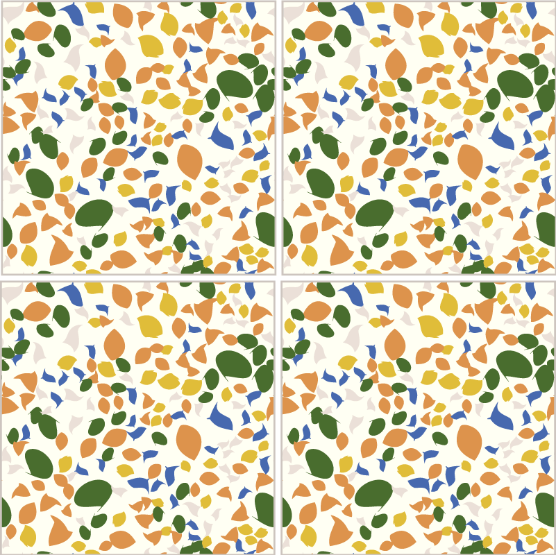 Covor de vinil pentru bucătărie terrazzo - TenStickers