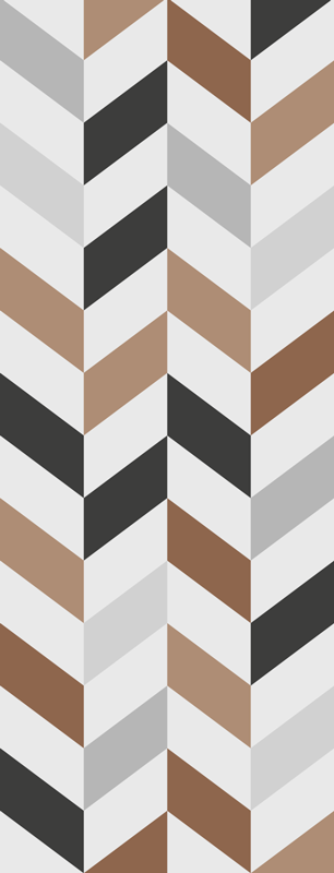 Covor vinil studiu piese geometrice colorate - TenStickers