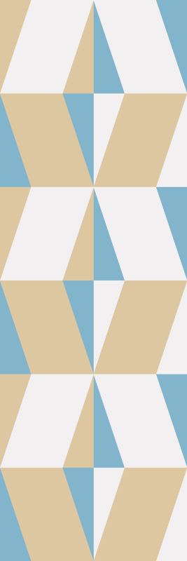 Covor vinil studiu forme geometrice minimaliste - TenStickers
