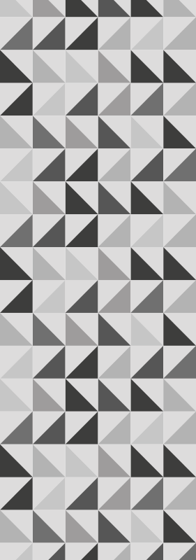 Covor vinil studiu triunghiuri geometrice - TenStickers