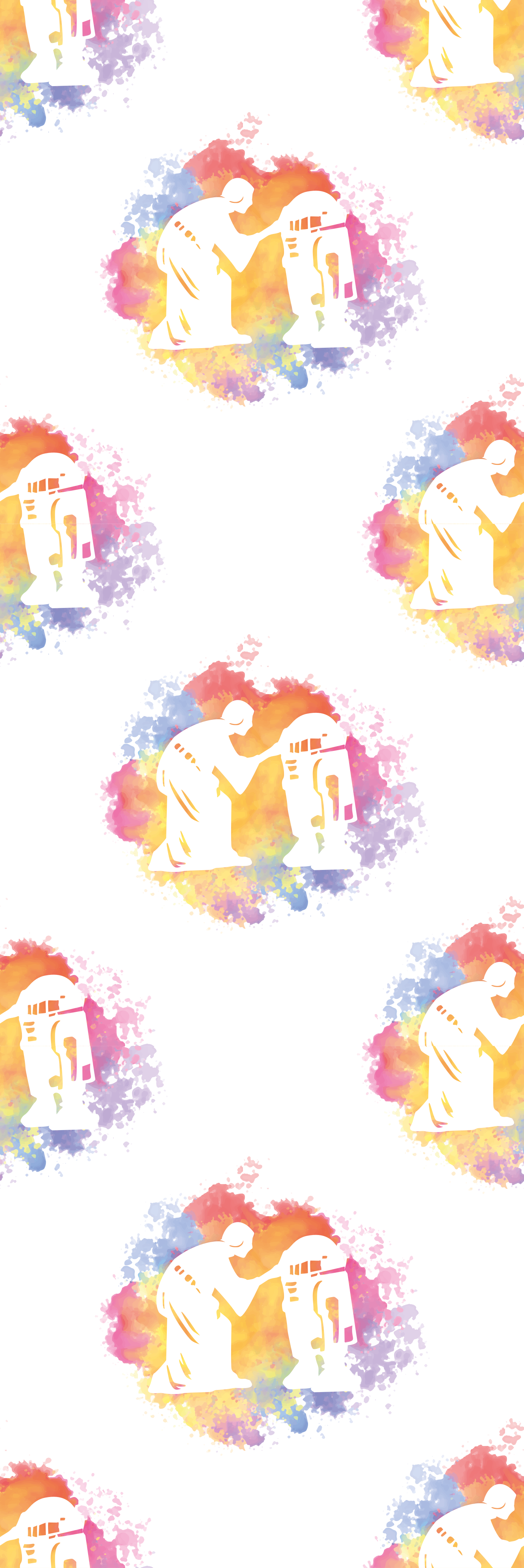 Covor vinil dormitor model colaj cosmic vibrant - TenStickers