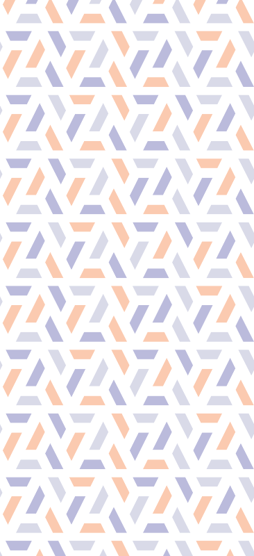 Covor vinil dormitor linii geometrice nordice - TenStickers