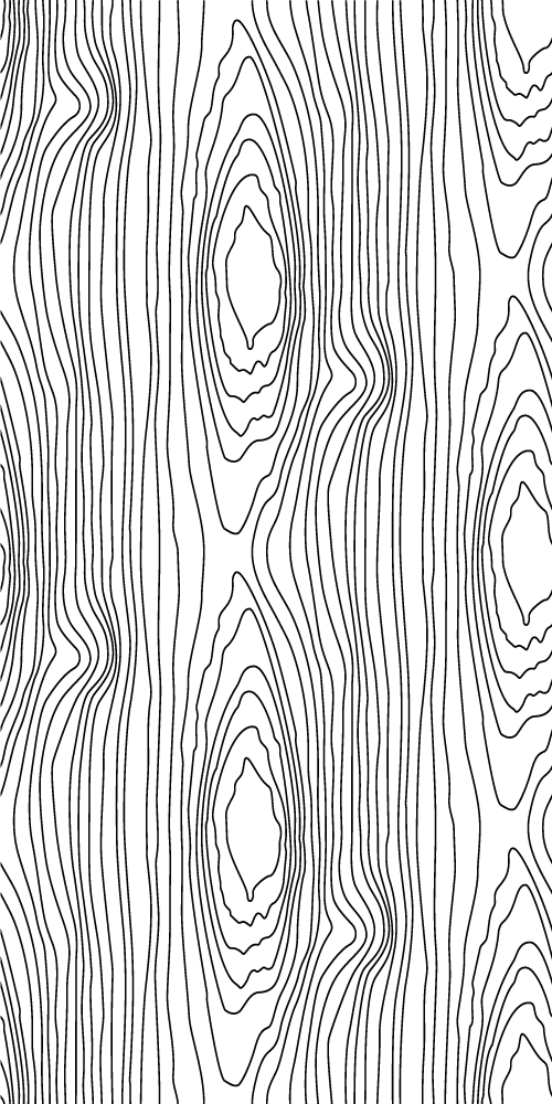 Covor vinil dormitor dungi naturale negre - TenStickers