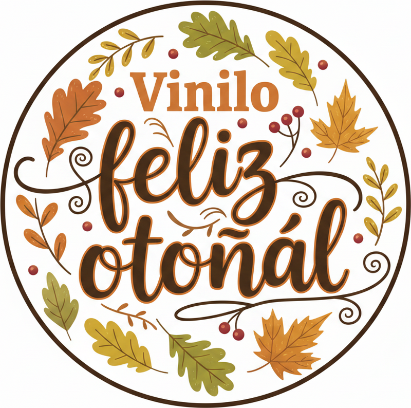 Covor vinil dormitor fericire autumnală - TenStickers