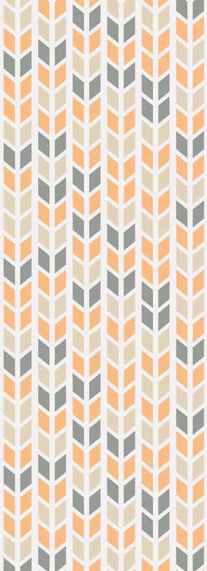 Covor de vinil scandinav flori geometrice nordice - TenStickers