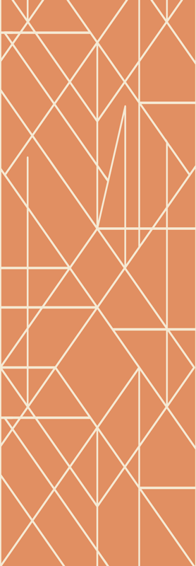 Covor de vinil scandinav mozaic geometric nordic - TenStickers