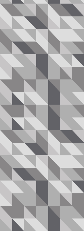 Covor de vinil scandinav cu pătrate geometrice gri deschis - TenStickers