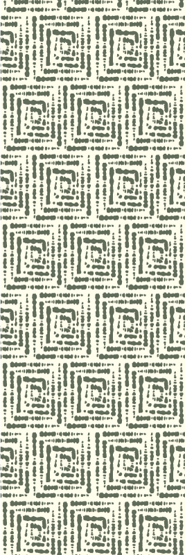 Covor de vinil scandinav model irregular verde japandi - TenStickers