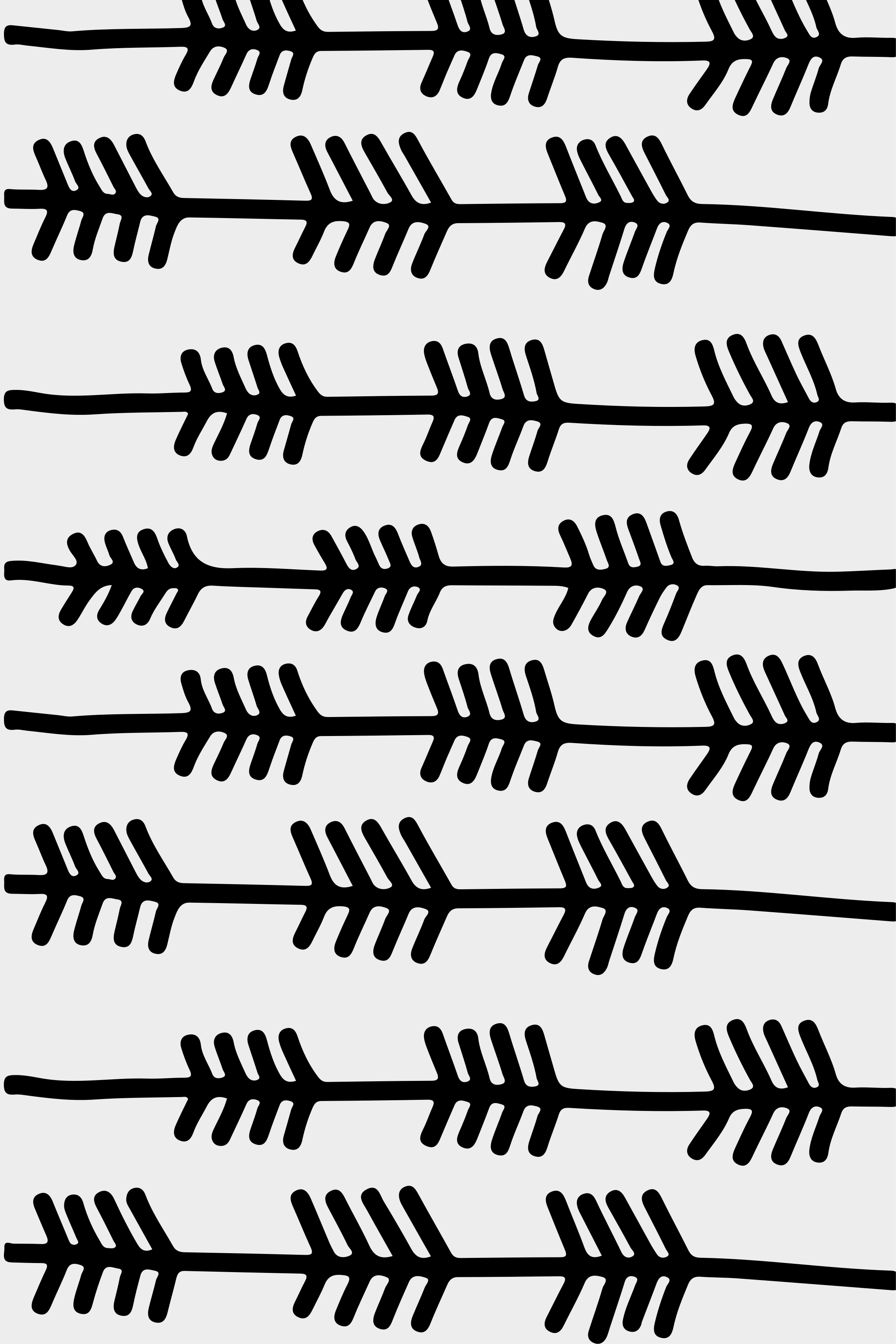Covor de vinil scandinav săgeți abstracte negre pe alb - TenStickers