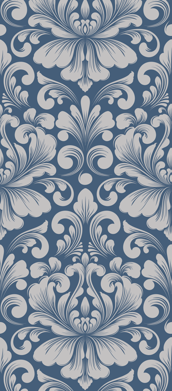 Covor de vinil epocă design damasc clasic - TenStickers