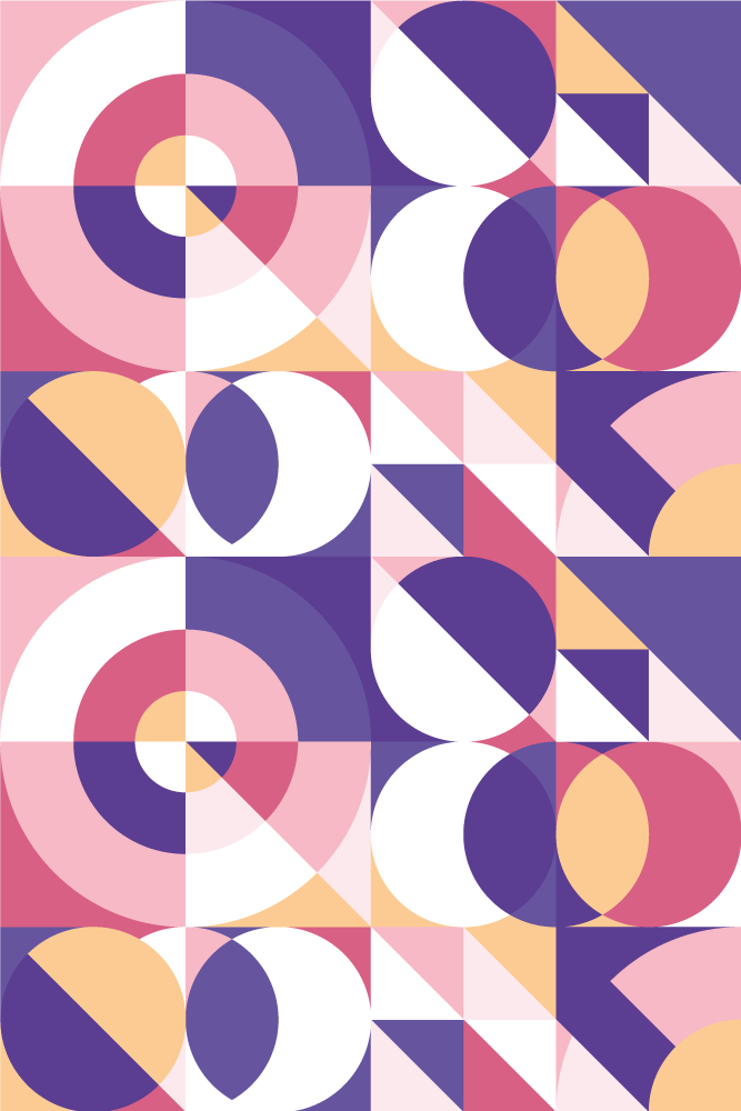 Covor vinil modern artă geometrică abstractă - TenStickers