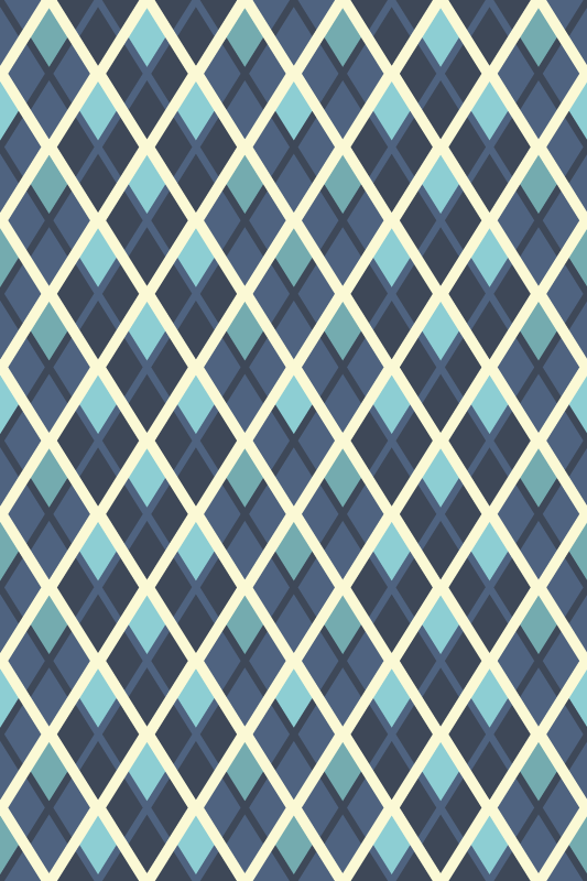 Covor de vinil texturat cu motiv abstract multicolor - TenStickers