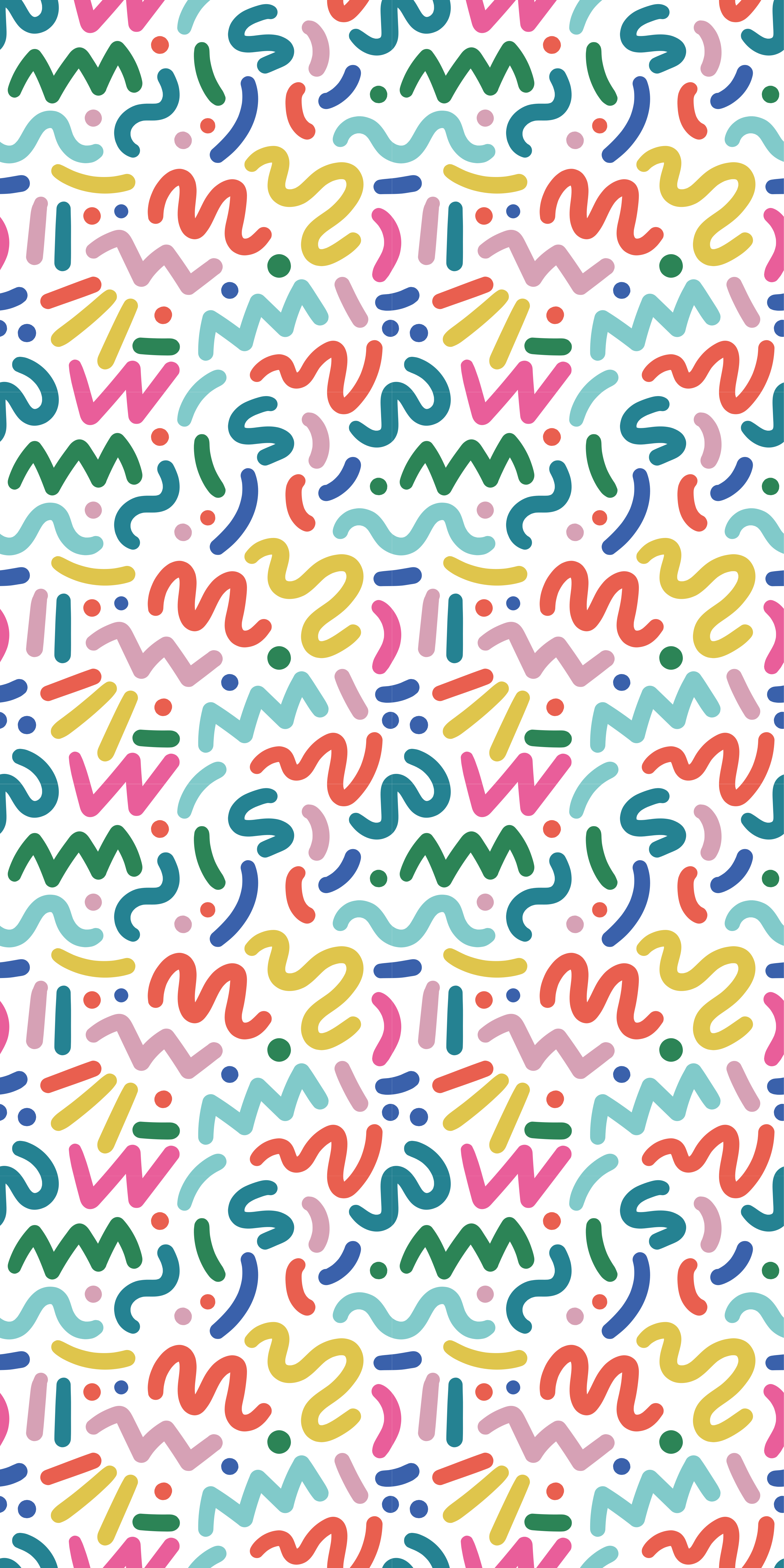 Covor de vinil texturat forme colorate abstracte - TenStickers