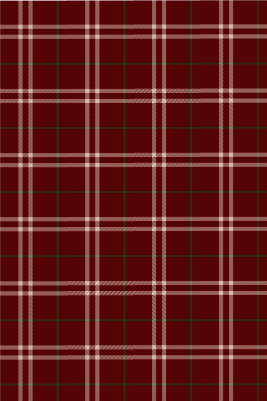 Covor de vinil epocă cu model tartan - TenStickers