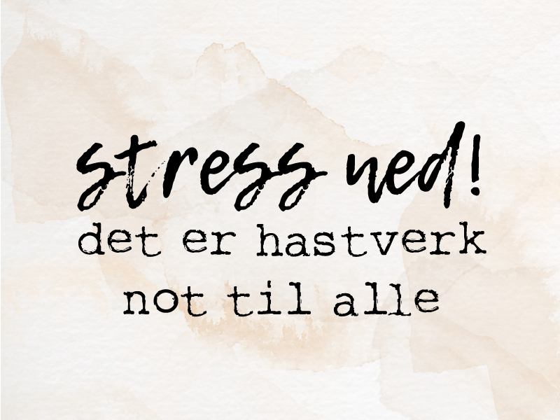 Covoare de vinil cu fraze stresul de jos e suficient - TenStickers