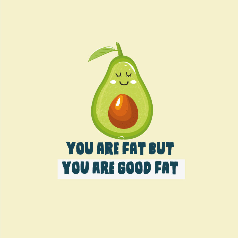 Covoare de vinil cu fraze amuzante cu avocado - TenStickers