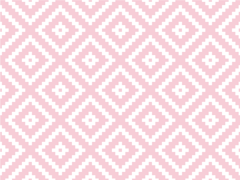 Covor de vinil texturat model geometric pătrățele roz - TenStickers