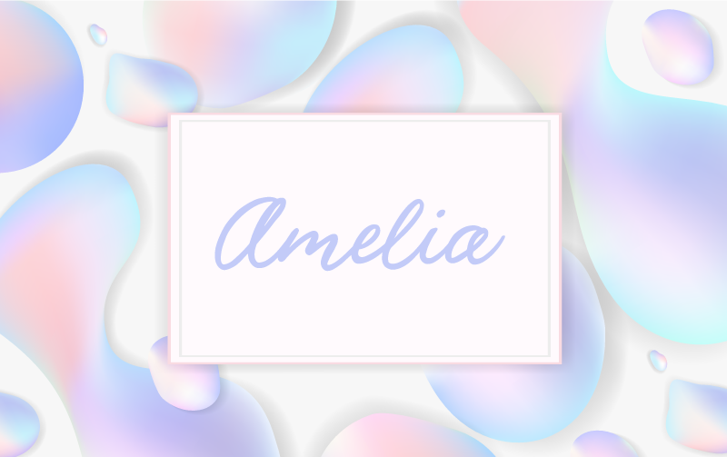Covor de vinil geometric fluid gradient personalizat - TenStickers