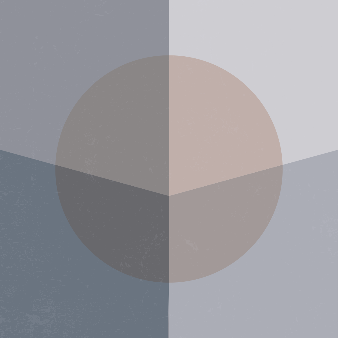 Covor de vinil geometric artă geometrică roz și gri - TenStickers