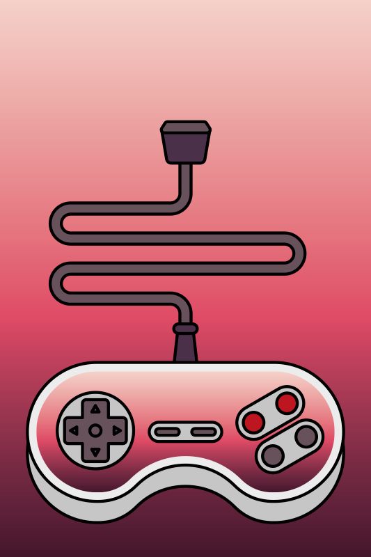 Covor de vinil jocuri pentru console de copii - TenStickers