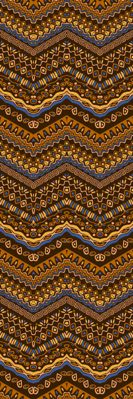 Covor de vinil hol model tribal stil african - TenStickers
