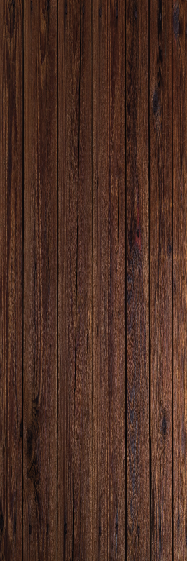 Covor vinil maro cu aspect de lemn rustic închis - TenStickers