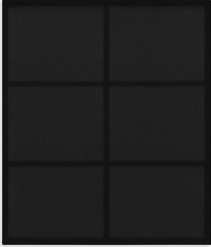 Covor vinil negru cu model blocuri moderne - TenStickers