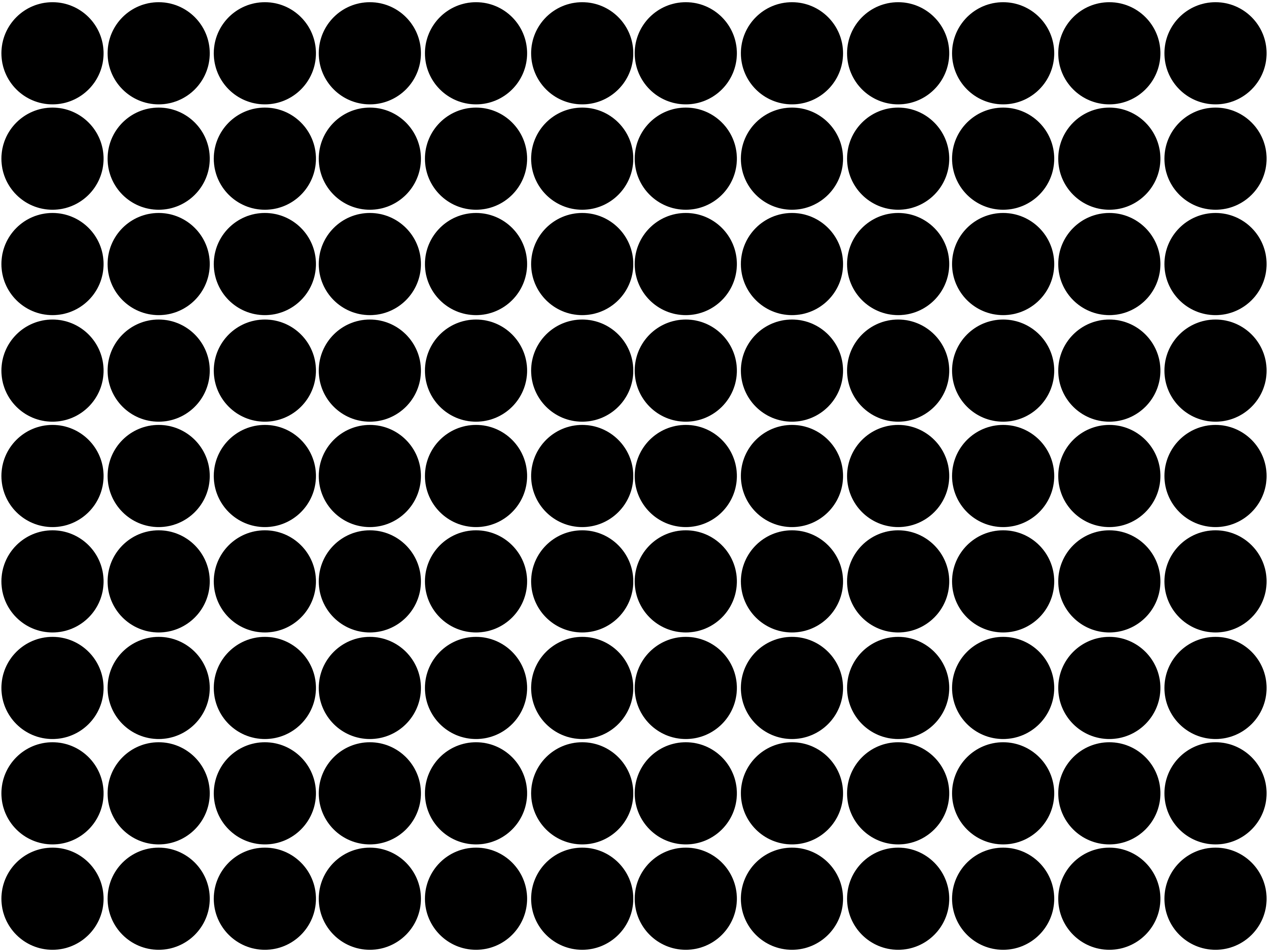 Covor vinil negru cu model de puncte negre - TenStickers