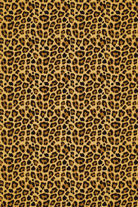 Covor de vinil cu piele de leopard - TenStickers